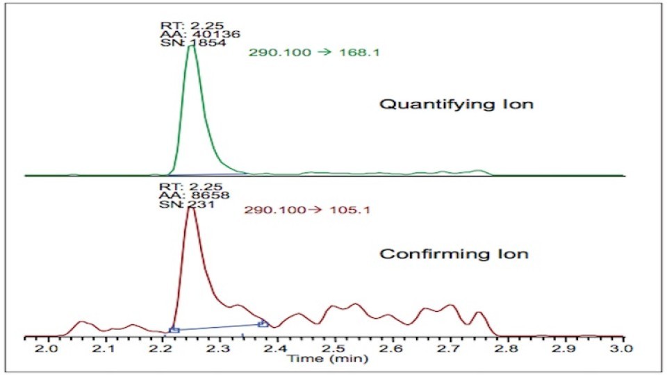 Quantitation of Benzoylecgonine in Urine for SAMHSA Mandated Workplace Drug Testing Using a